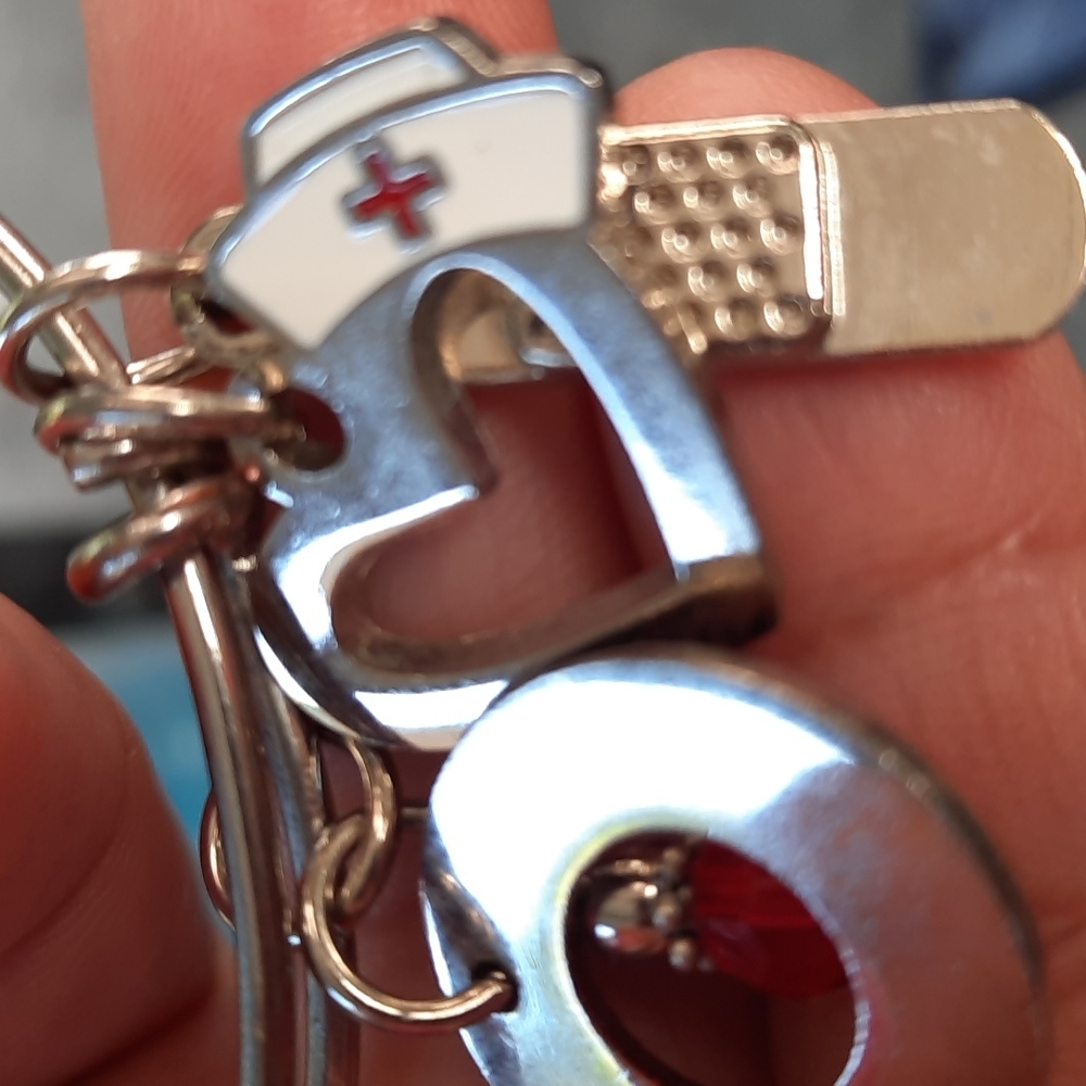 Medical Nurse bangle Bracelet adjustable - Picture 5 of 6
